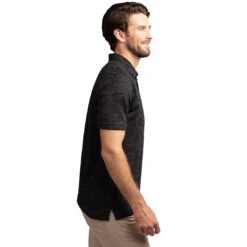 TravisMathew Flying Tortilla Mens Golf Polo -TravisMathew Store 11592 BLACK 1