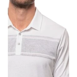 TravisMathew Night Life Mens Golf Polo -TravisMathew Store 11613 WHITE 2 fbdce7d8 aba1 4d20 a3f0 88921875424e