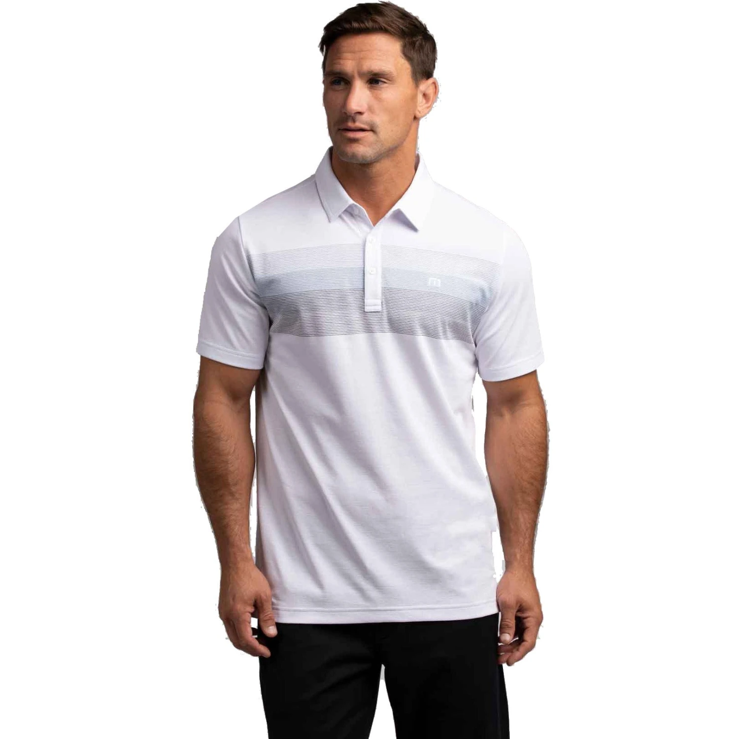 TravisMathew Umbrella Shade Mens Golf Polo 1 TravisMathew Umbrella Shade Mens Golf Polo