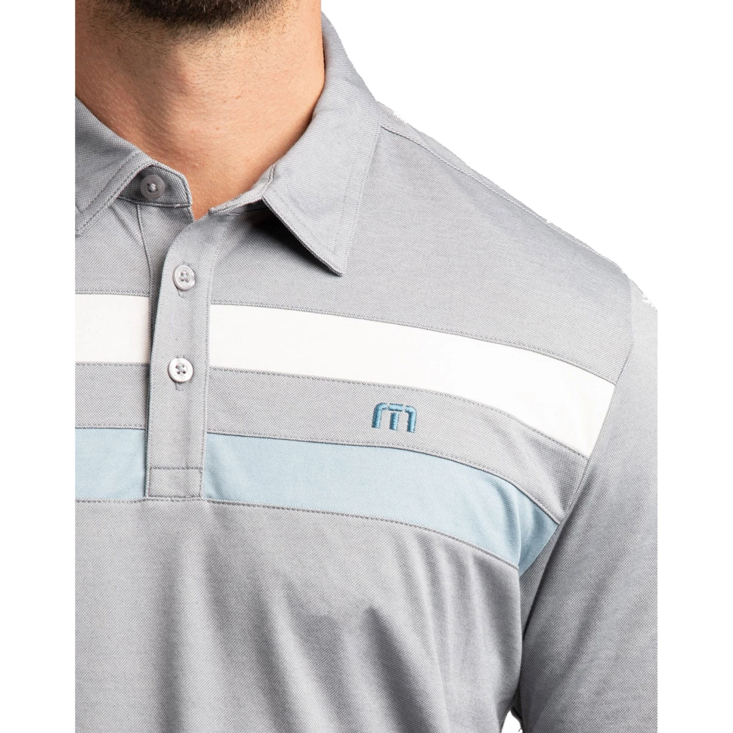 TravisMathew Postcard Home Mens Golf Polo 2 TravisMathew Postcard Home Mens Golf Polo - Image 2