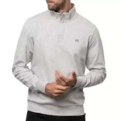 Men's TravisMathew Cloud Quarter Zip 2.0
