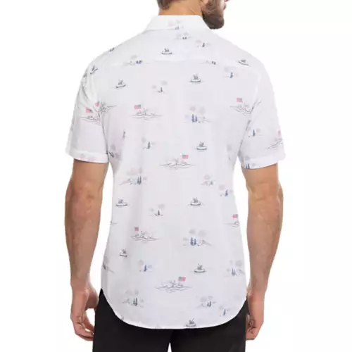 Men's TravisMathew Lounge Town Button-Up Shirt 2 Men's TravisMathew Lounge Town Button-Up Shirt - Image 2