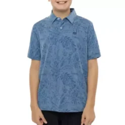 Boys' TravisMathew Young Forever Short Sleeve Polo