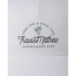 TravisMathew Jamaican Winter Mens Hat 5 TravisMathew Jamaican Winter Mens Hat -TravisMathew Store 19351 WHITE 2
