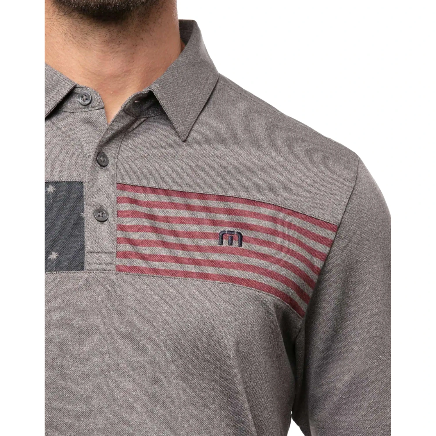 TravisMathew Out For The Night Mens Golf Polo 2 TravisMathew Out For The Night Mens Golf Polo - Image 2