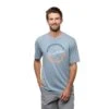 TravisMathew Mixologist Heather Federal Blue Mens Golf T-Shirt
