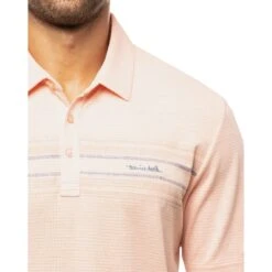 TravisMathew Adult Swimming Heather Autumn Sunset Mens Golf Polo -TravisMathew Store 21166 HTHRAUTMSUNST 2 fd61b8ed d472 4750 a258 1945fa7c41ed