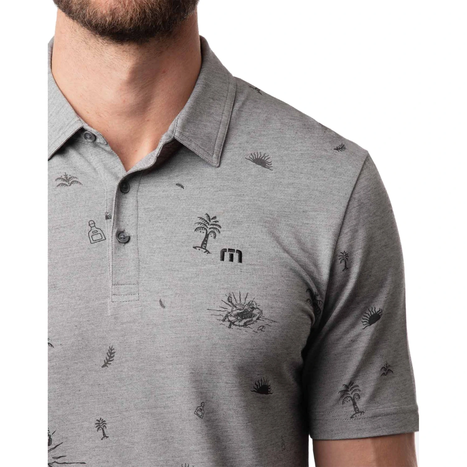 TravisMathew Ice Breaker Mens Golf Polo 2 TravisMathew Ice Breaker Mens Golf Polo - Image 2