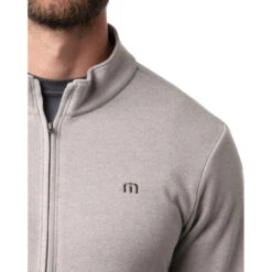 TravisMathew Nice Gesture Mens Golf Jacket -TravisMathew Store 22703 HTHMDGRY0HMD 2