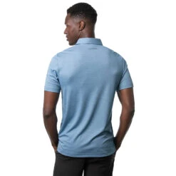 TravisMathew Unprecedented Mens Golf Polo -TravisMathew Store 24459 HTHRBLUE4HBE 2 4b8b91c5 e619 4f2f 9d65 cf134b0f082e