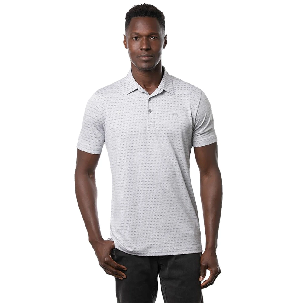 TravisMathew Time Will Tell Mens Golf Polo 1 TravisMathew Time Will Tell Mens Golf Polo