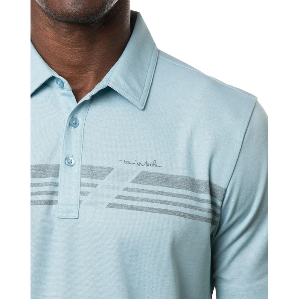 TravisMathew Even Money Mens Golf Polo 2 TravisMathew Even Money Mens Golf Polo - Image 2
