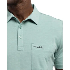 TravisMathew Off The Record Mens Golf Polo -TravisMathew Store 24571 HTRBRGRN3HBG 2
