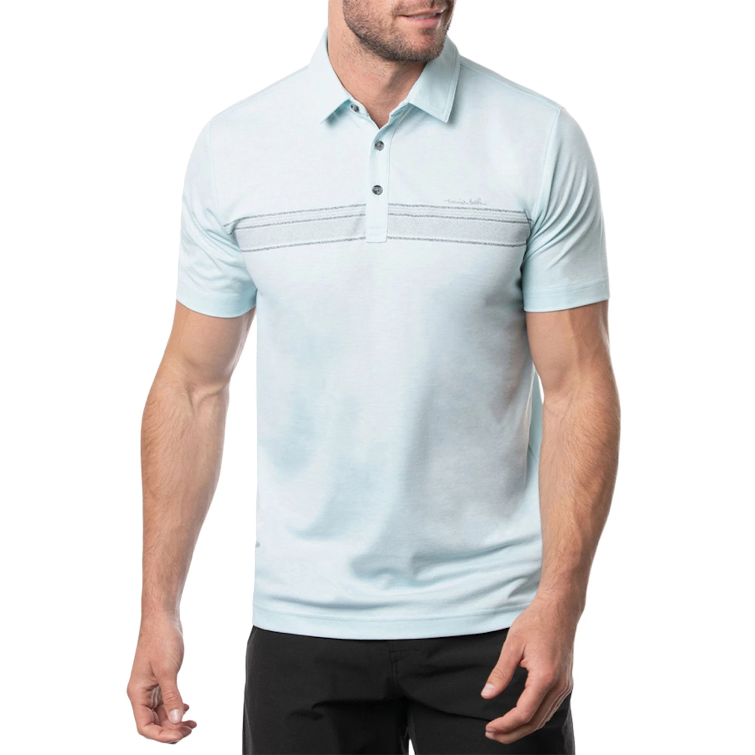 TravisMathew Hole Card Mens Golf Polo 1 TravisMathew Hole Card Mens Golf Polo