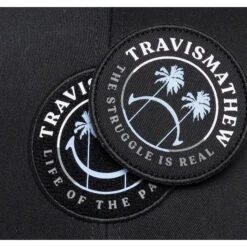 TravisMathew Lake Escape Mens Golf Hat -TravisMathew Store 26756 BLACK0BLK 2