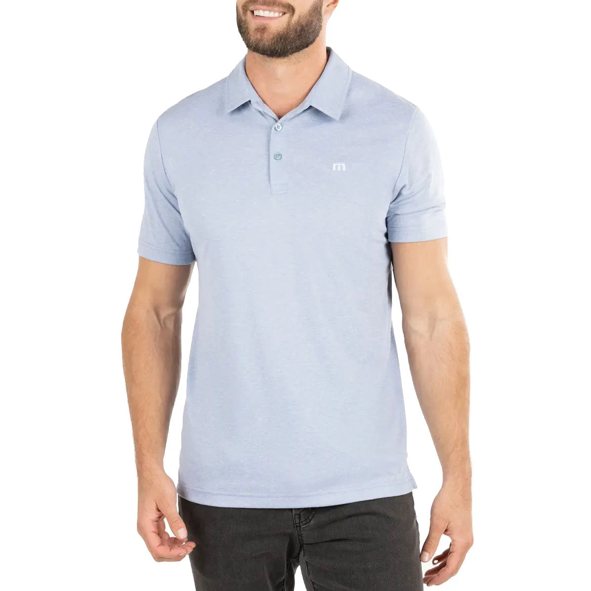 TravisMathew Knot On Call Mens Golf Polo 1 TravisMathew Knot On Call Mens Golf Polo