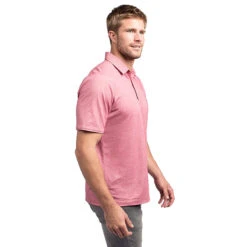 TravisMathew Classy Mens Golf Polo 36 TravisMathew Classy Mens Golf Polo -TravisMathew Store CLASSY HTHRCARDINAL 1